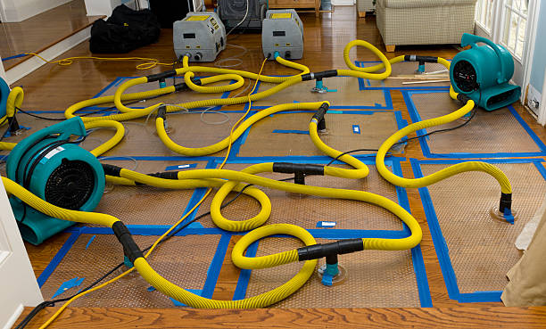 Professional Emergency Water Removal technician working in Choctaw, OK